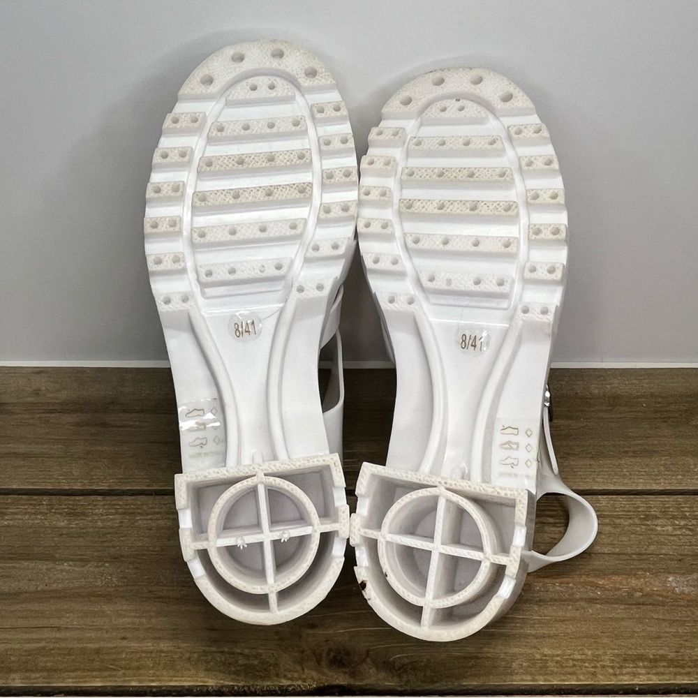 White rubber fisherman sandals - Picture 7 of 7